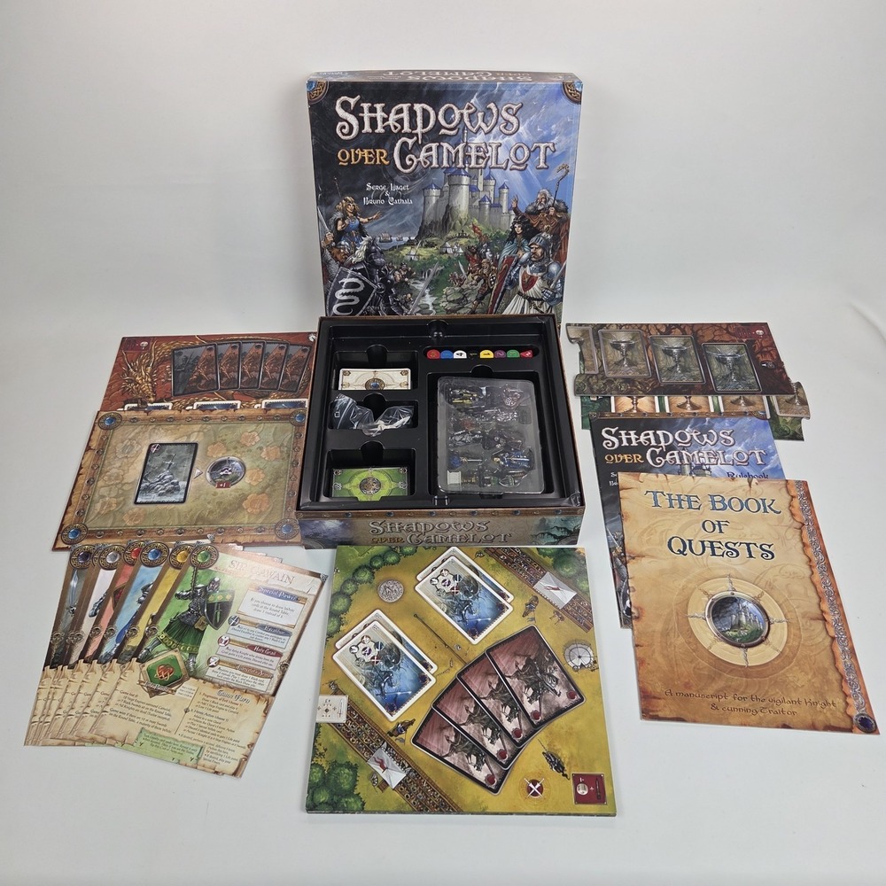 Shadows Over Camelot Board Game Complete Days of Wonder Out of Print